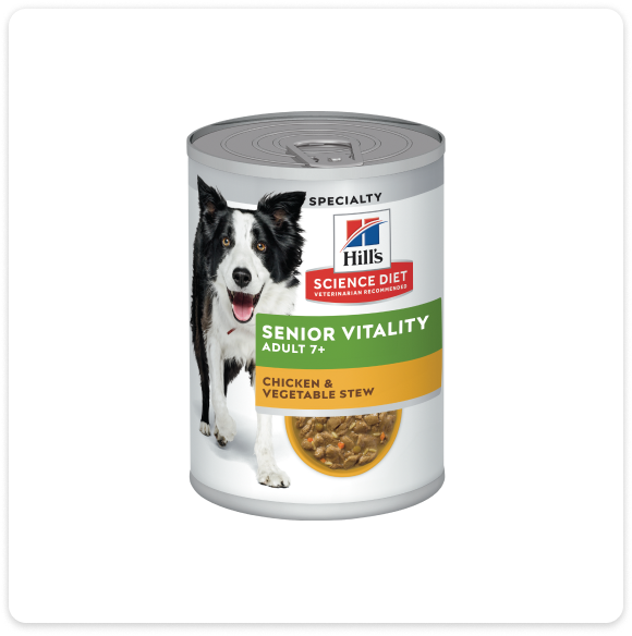 Hill's Science Plan Senior Dog Wet Food Packaging