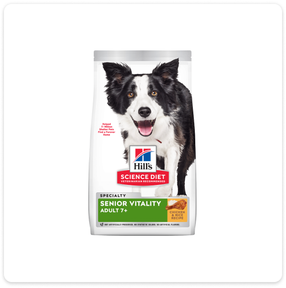 Hill's Science Plan Senior Dog Dry Food Packaging